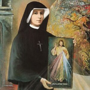 Quadro de Santa Faustina
