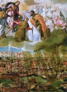 Virgem Maria na Batalha de Lepanto