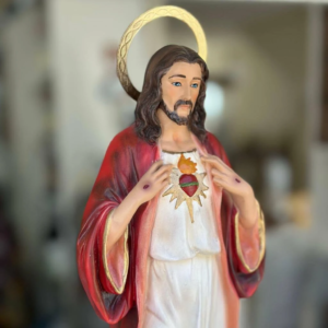 entronização da imagem do sagrado coração de jesus cristo