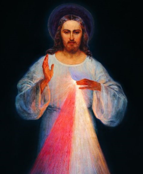 Pintura da Divina Misericórdia de Jesus