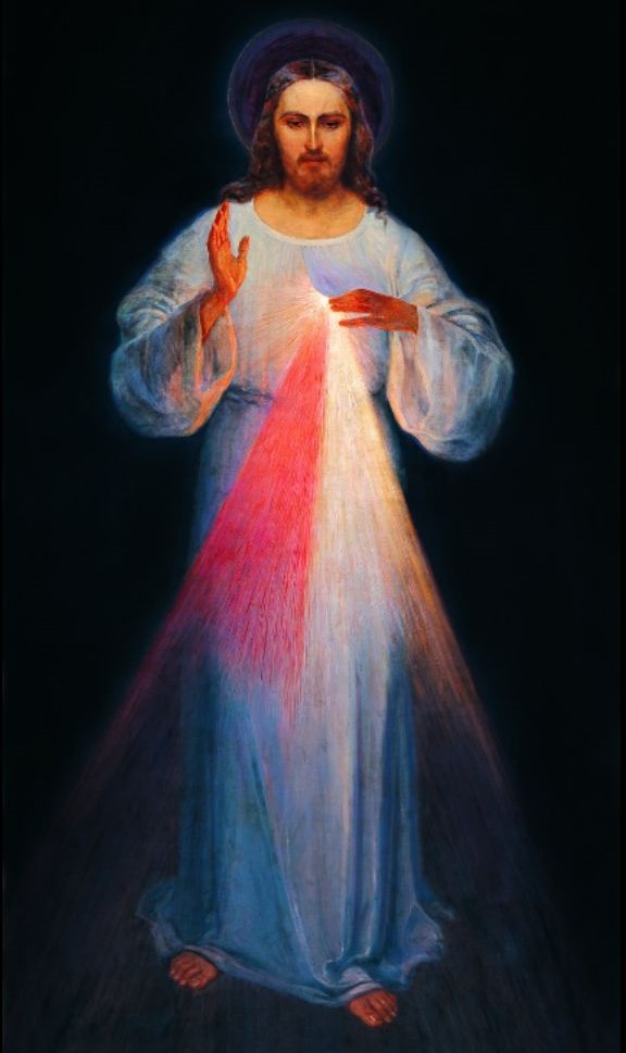 Pintura da Divina Misericórdia de Jesus